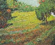 Vincent Van Gogh Garten mit Trauerweide oil painting picture wholesale